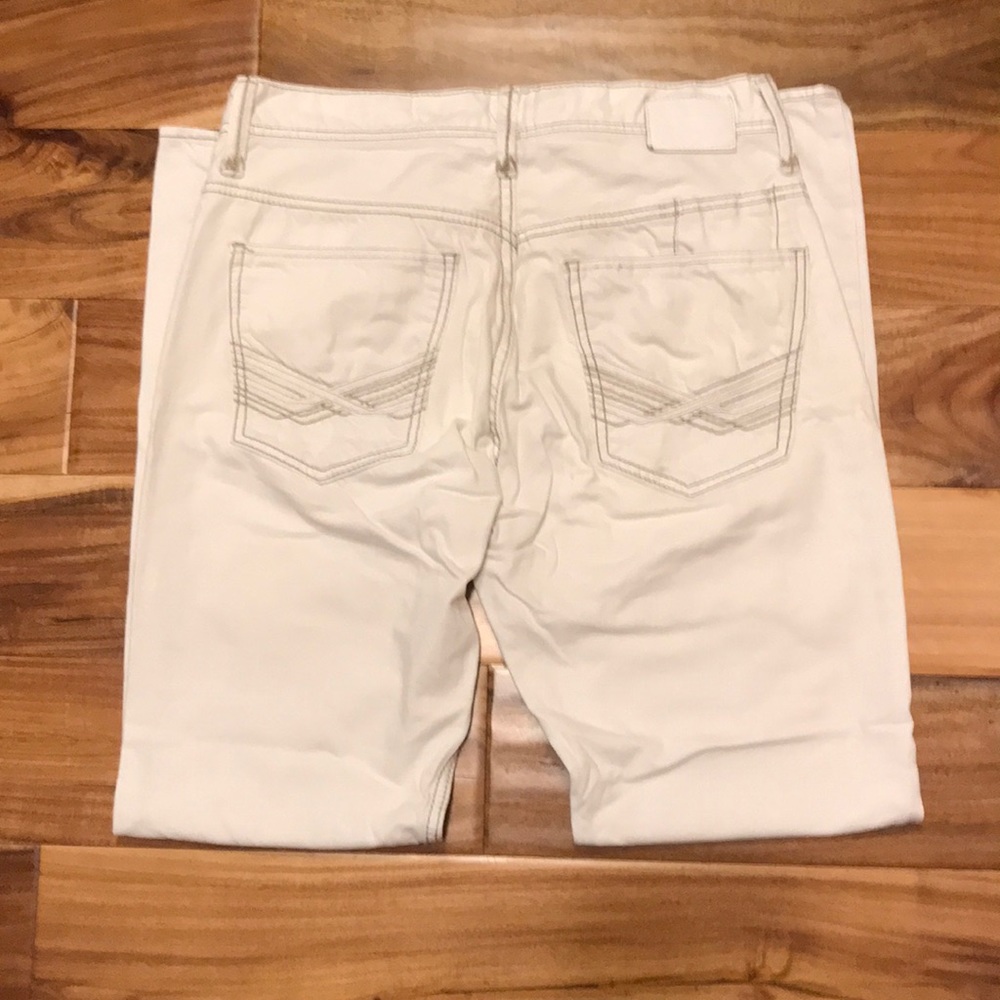 BKE White Denim Jeans